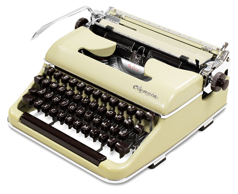 alte Olympia Schreibmaschine